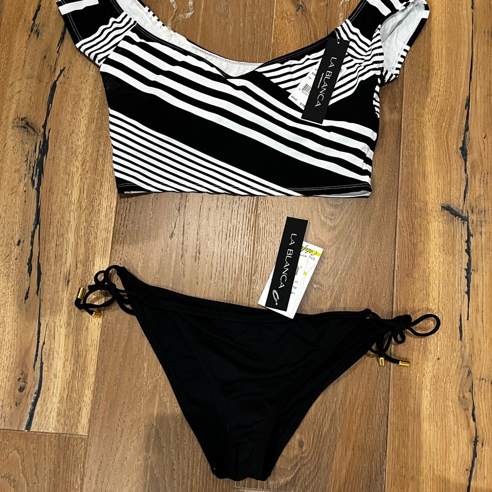 La Blanca Elegant Black Bikini